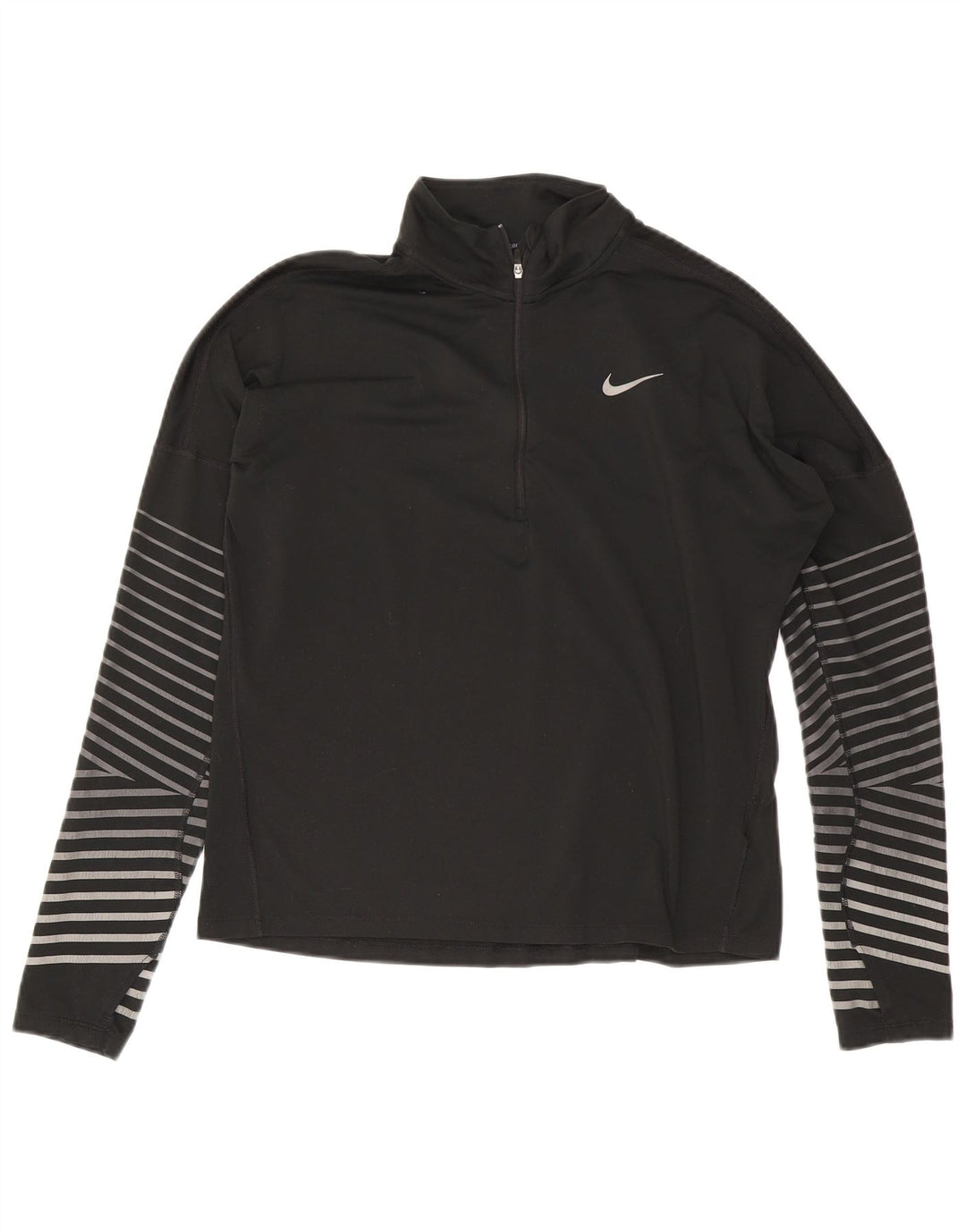 Nike Ženski Dri Fit Oversized Pulover Top Trenirka UK 14 Medium Black