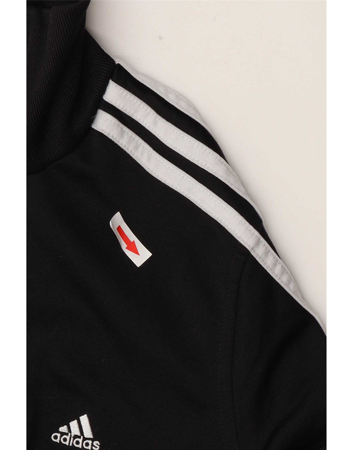 Adidas ženska trenirka gornja jakna UK 10 mala crna poliester