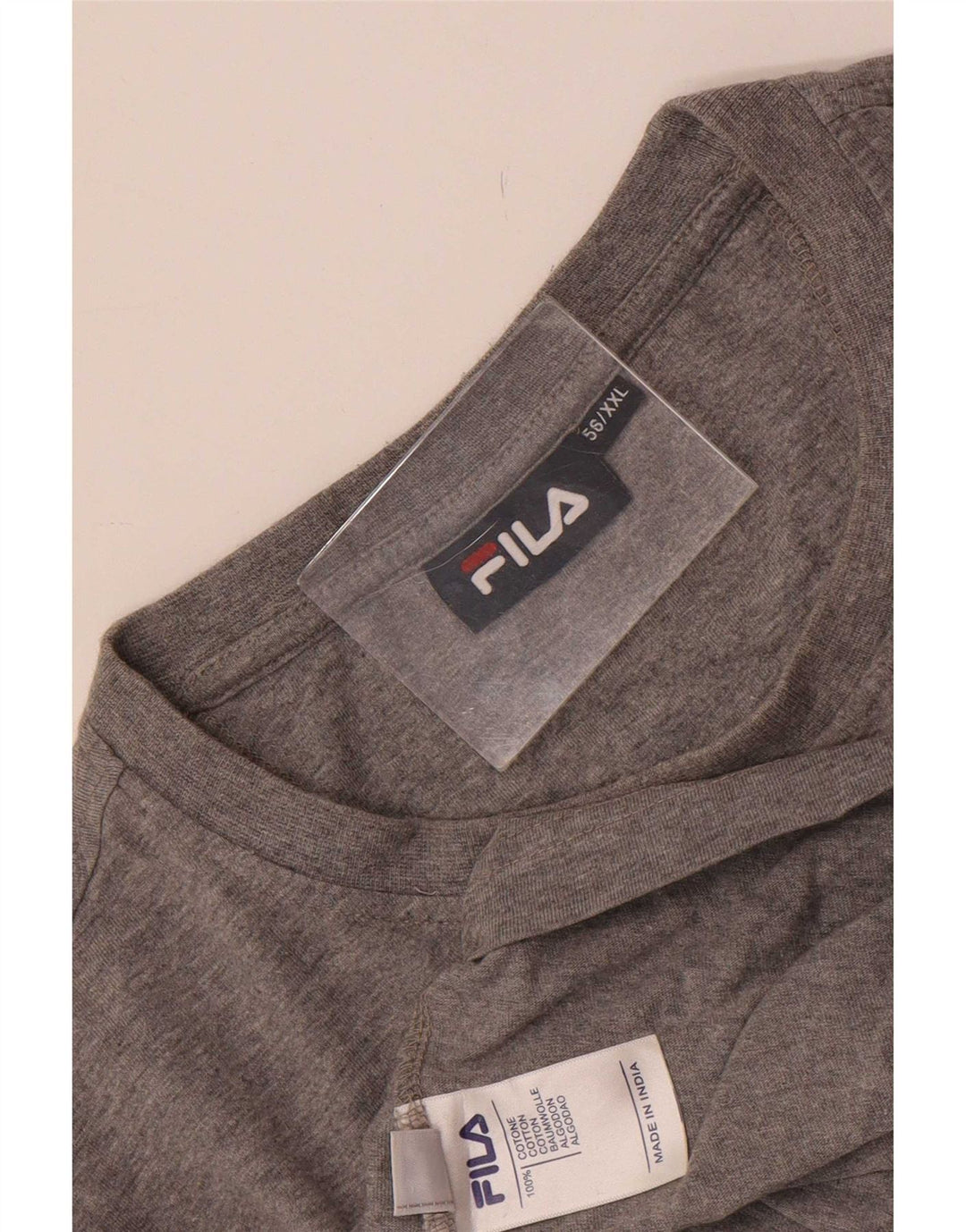 Fila muška majica kratkih rukava IT 56 2XL sivo s pjegama