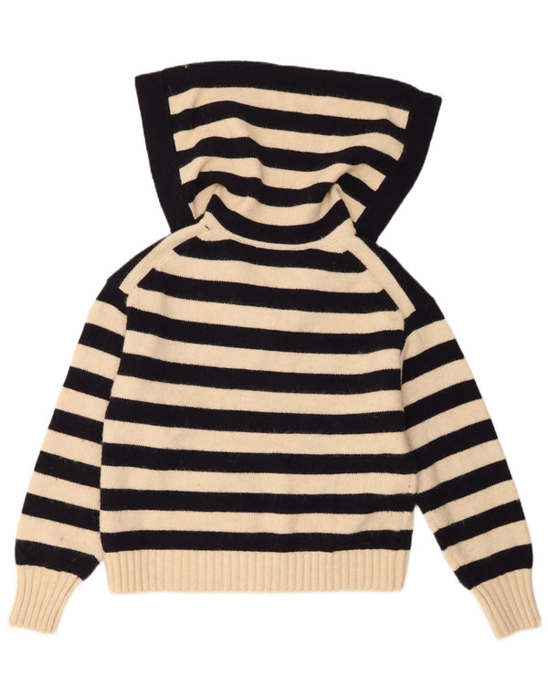 Zara ženski džemper s polo ovratnikom UK 6 XS mornarskoplavi na pruge