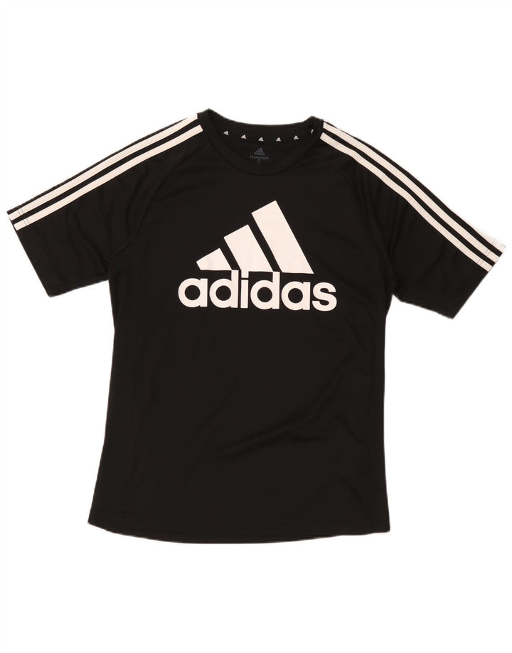 Adidas muška Aeroready majica s kratkim rukavima, mali crni poliester