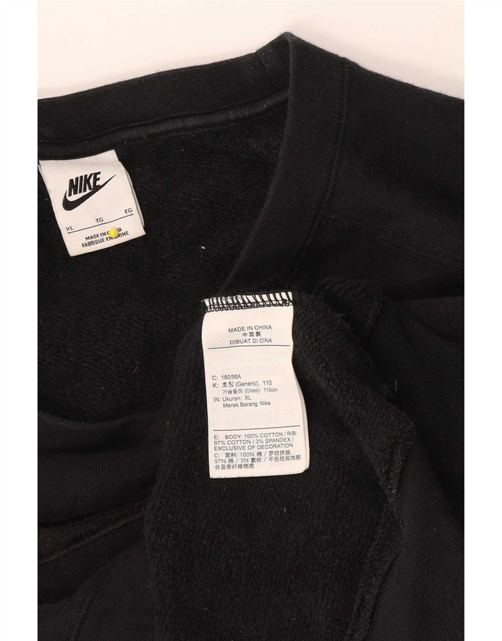Nike muška majica s grafičkim motivima XL crni pamuk