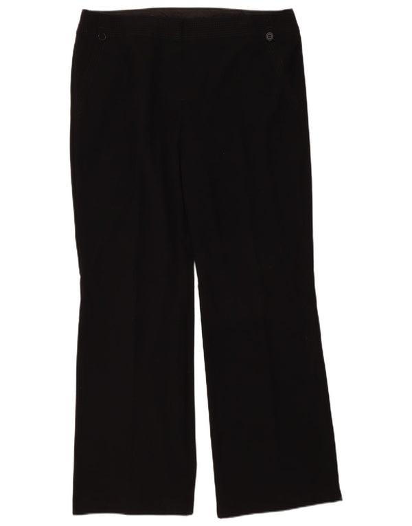 Marks & Spencer ženske obične ležerne hlače UK 16 Large W36 L31 crne