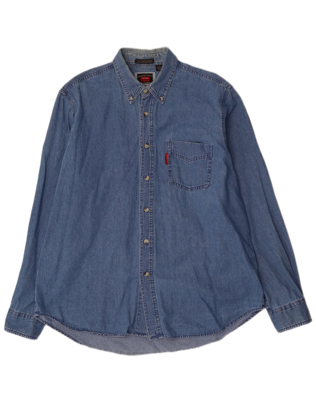 Wrangler muška traper majica Large Blue Cotton
