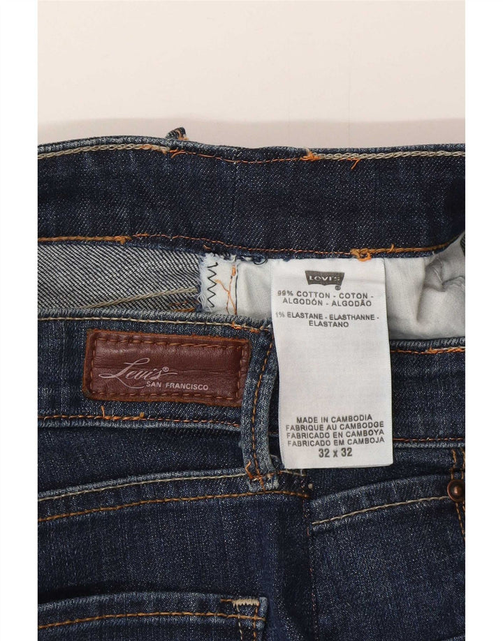 Levi's Ženske Bootcut traperice W32 L32 Plavi pamuk
