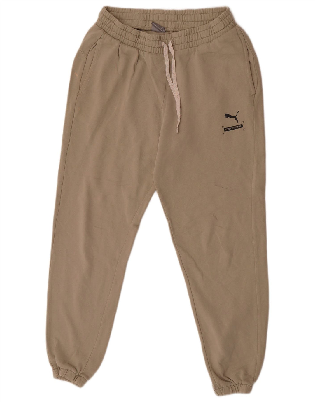 Puma muške trenirke Hlače Joggers Medium Beige Pamuk