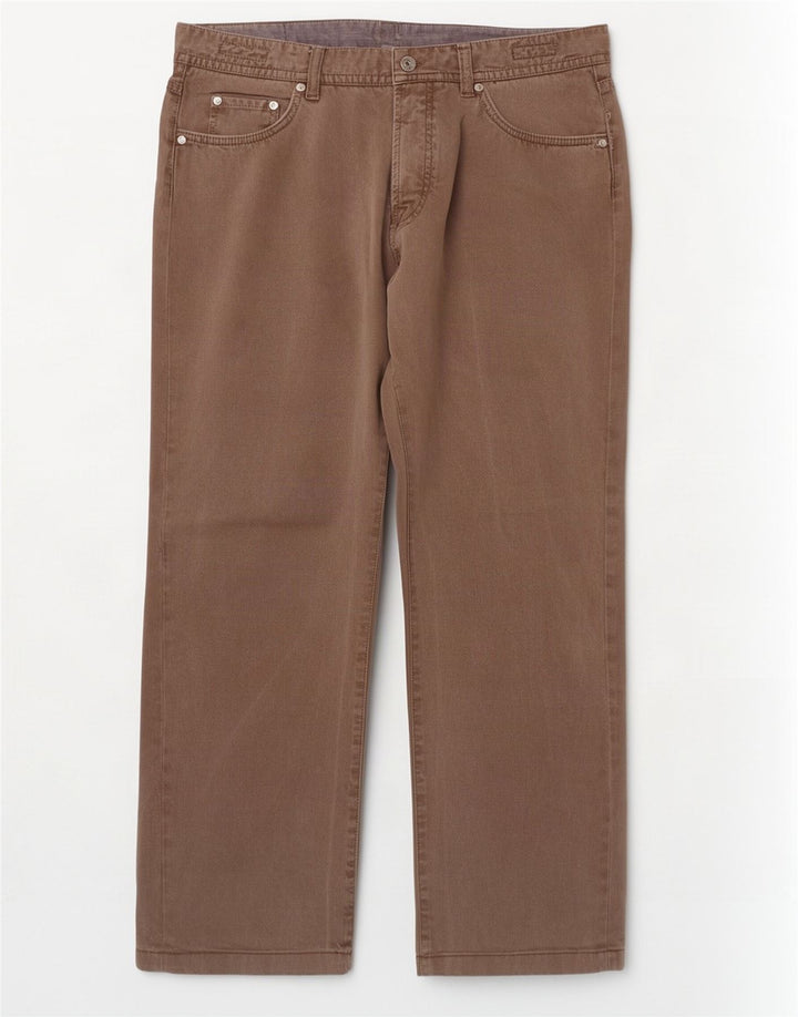 Massimo Dutti muške ravne traperice EU 48 XL W38 L29 smeđe