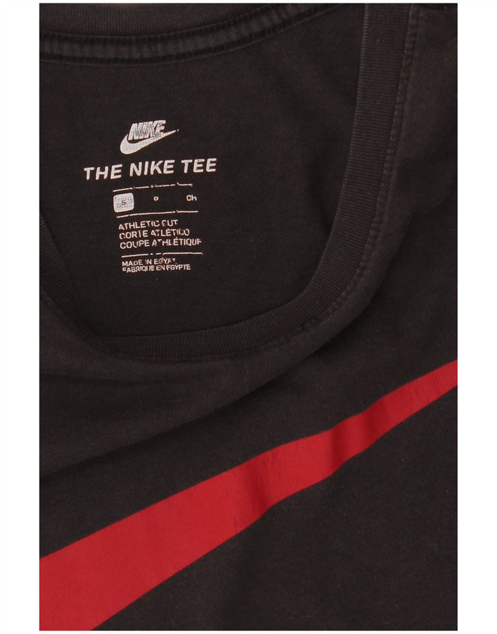 NIKE Muška majica s kratkim rukavima atletskog kroja, mala crna
