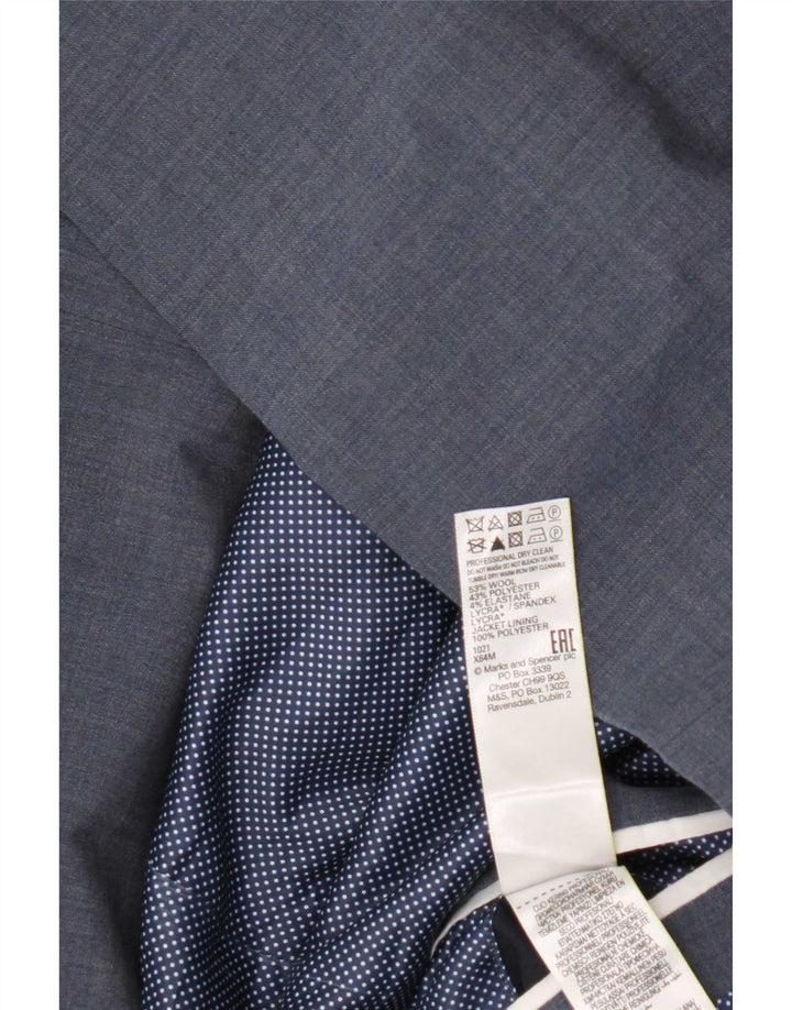Marks & Spencer muška jakna sa 2 gumba UK 46 3XL plava vuna