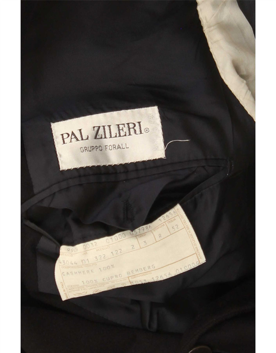 Pal Zileri muška jakna sa 2 gumba IT 52 XL tamnoplavi kašmir