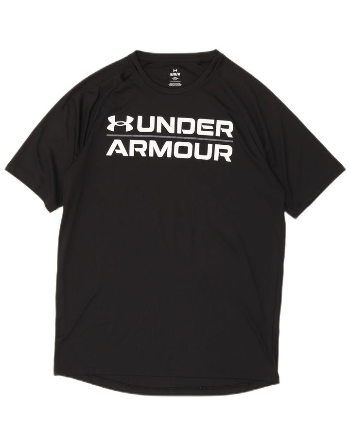 Under Armour muška grafička majica kratkih rukava srednji crni poliester