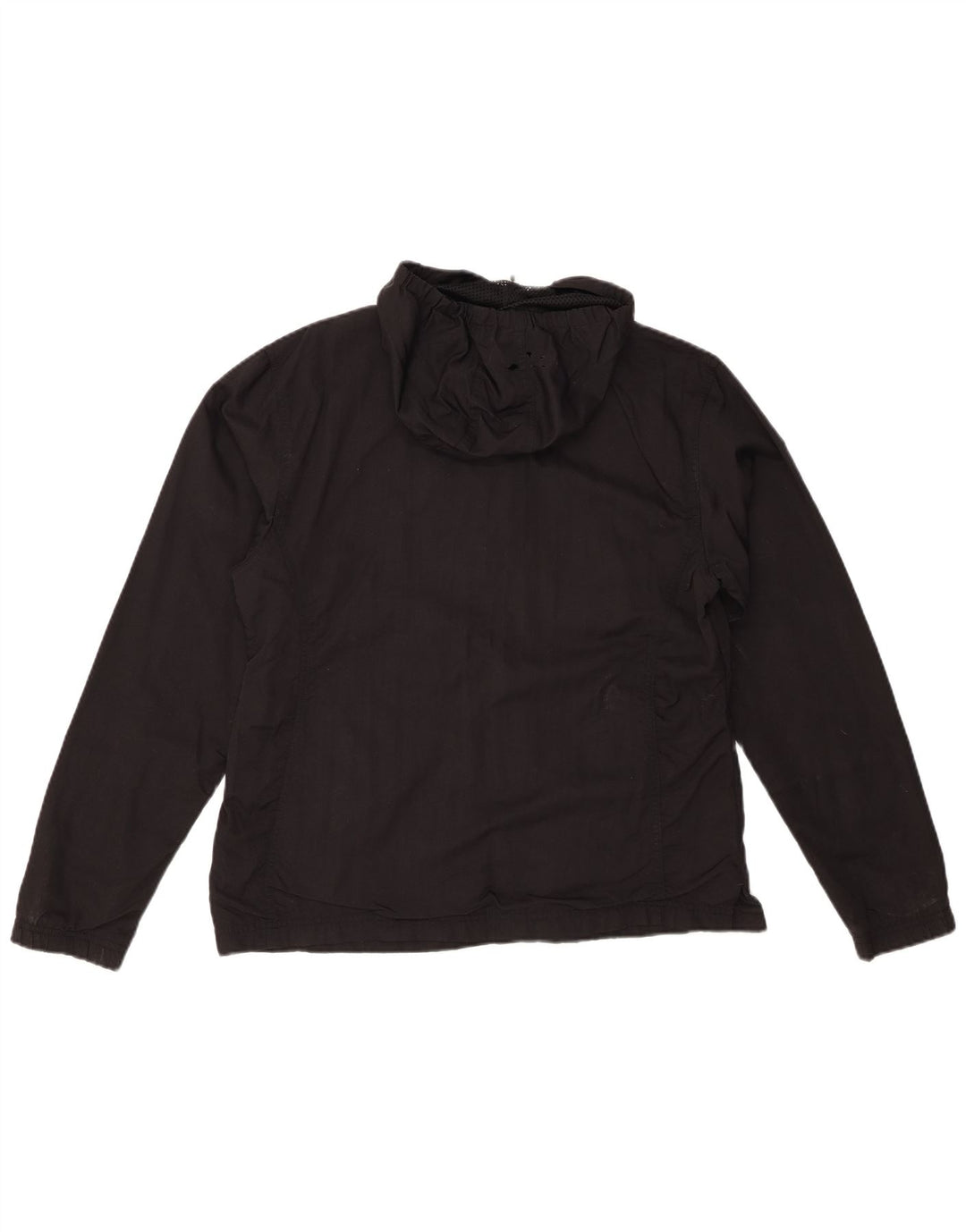 PUMA ženska anorak jakna s kapuljačom UK 14 Veliki crni najlon