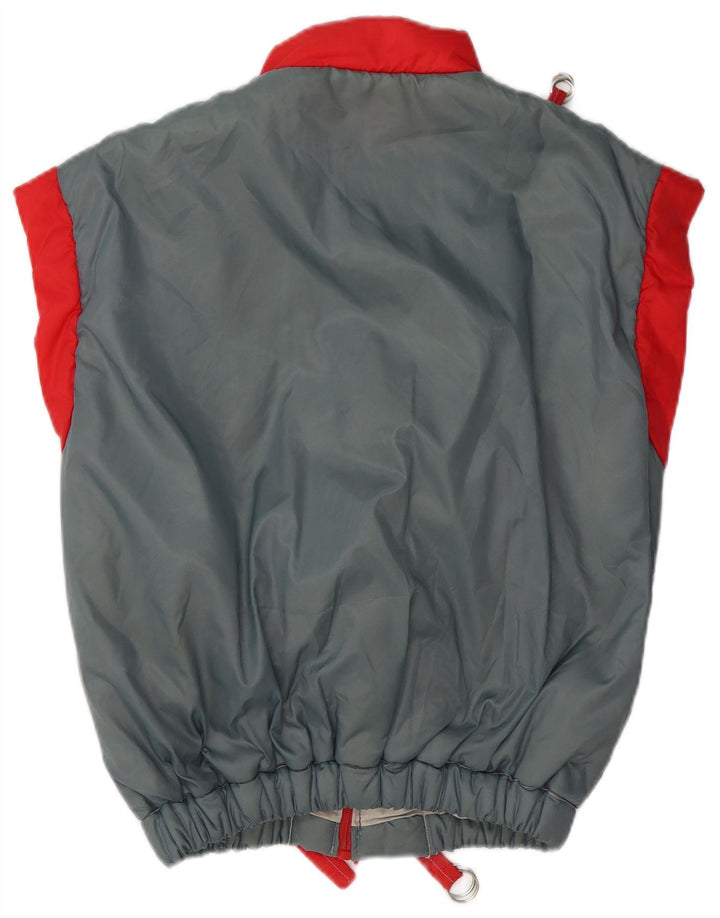 JACK DANIELS Ženska jakna UK 16 Large Grey Colourblock