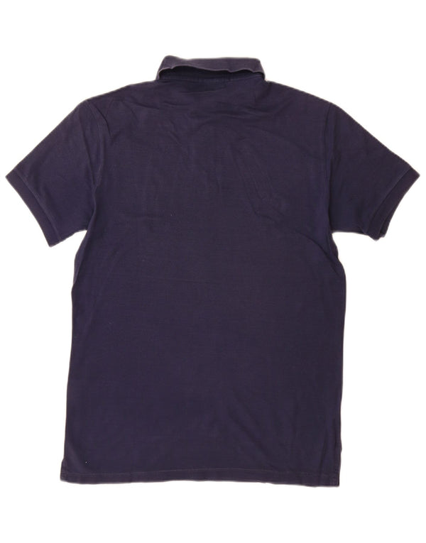 Polo Ralph Lauren muška polo majica prilagođenog kroja Mala tamnoplava pamučna