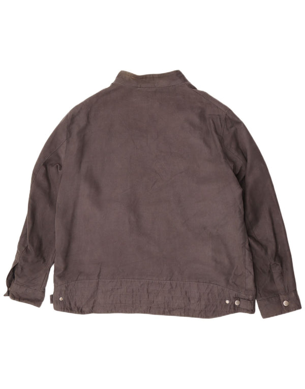 Marks & Spencer muška bomber jakna UK 46 3XL sivi poliester