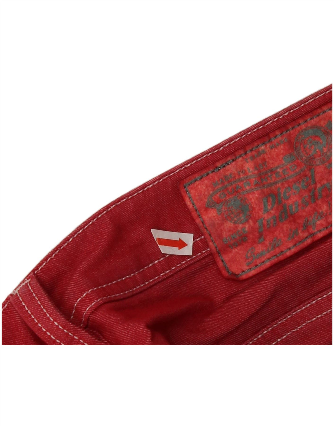 Diesel muške ravne traperice Safado W32 L29, crveni pamuk