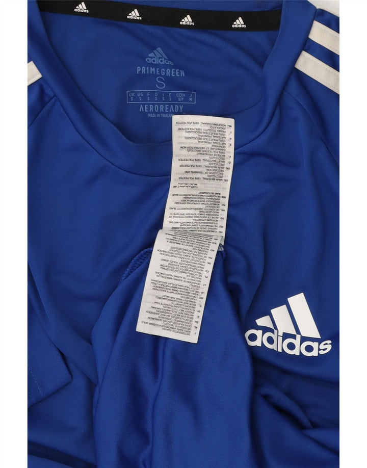 ADIDAS muška majica Climalite, mali plavi poliester