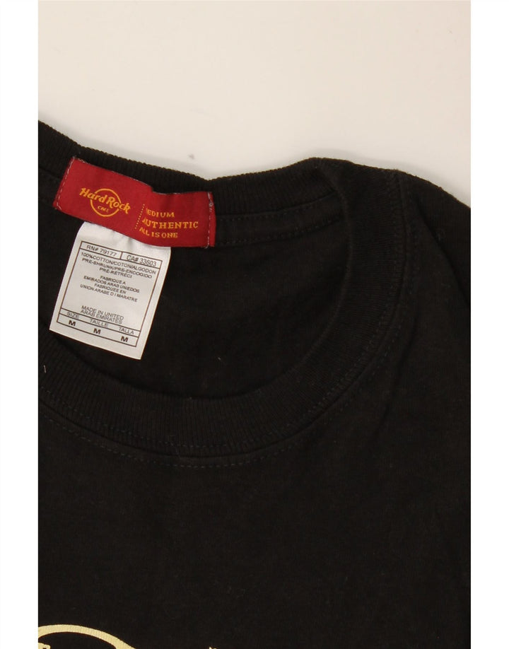 HARD ROCK CAFE Muška majica kratkih rukava s grafičkim motivima, srednji crni pamuk