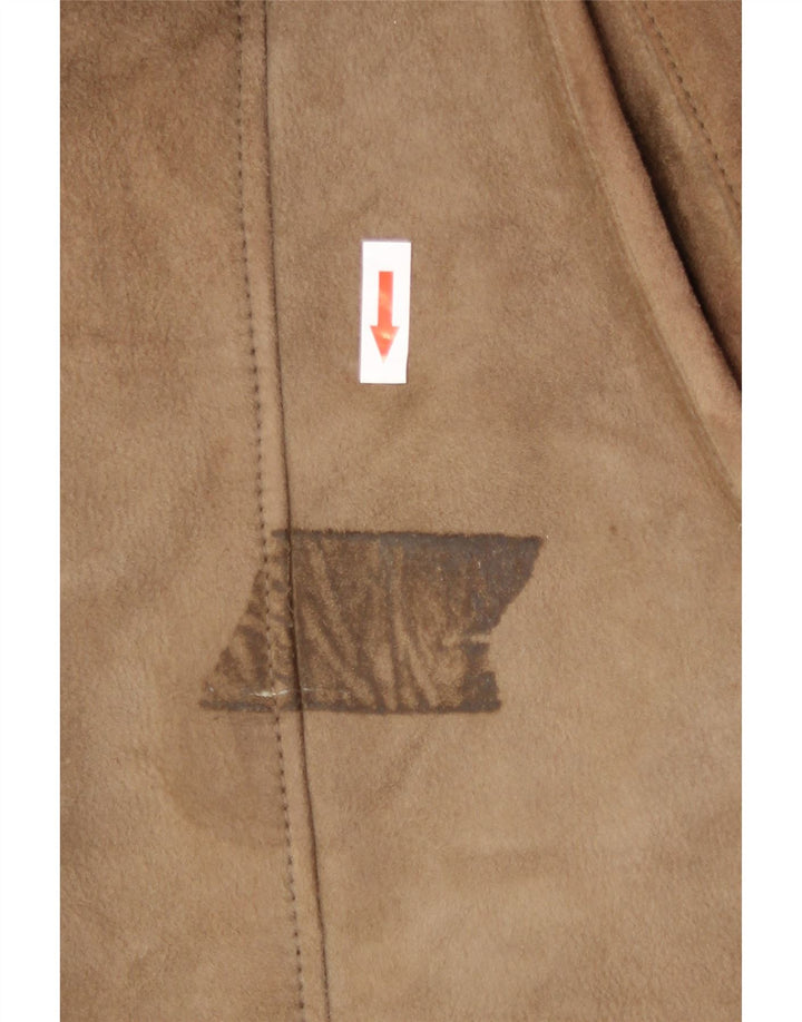 Vintage ženski kaput od šišmiša UK 18 XL bež ovčica