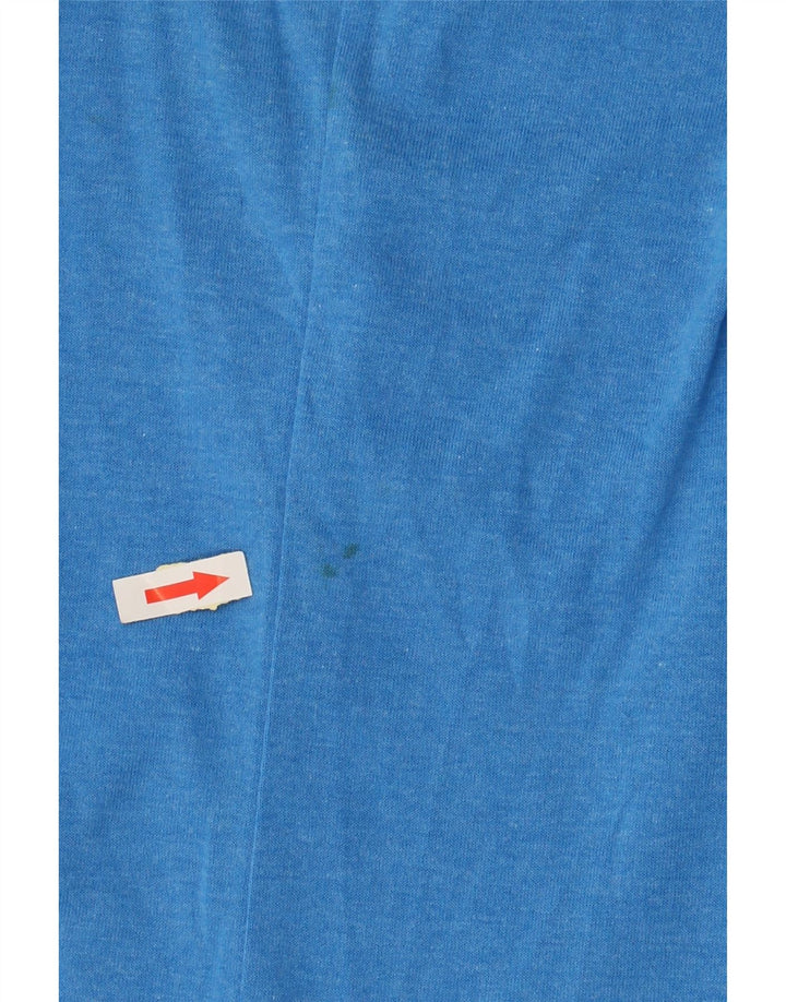 ADIDAS muški grafički prsluk Srednje plavi poliester