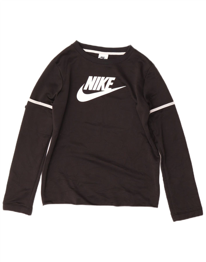 NIKE Boys Graphic Full Trenirka 12-13 Years Large Black