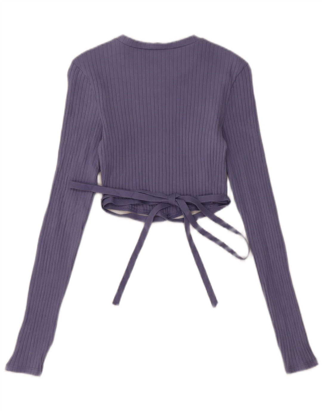 Zara ženski kratki rukav dugih rukava UK 10 Mali plavi pamuk