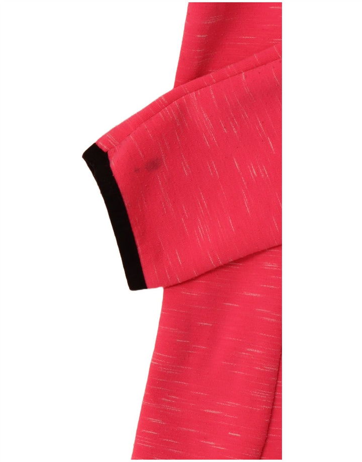 SUPERDRY ženski džemper s kapuljačom s patentnim zatvaračem UK 10 Small Pink Flected