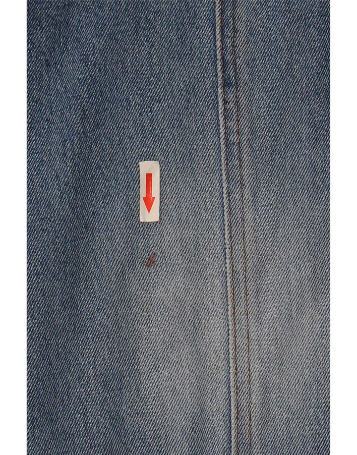 Master muška traper jakna UK 38 srednje plavi pamuk