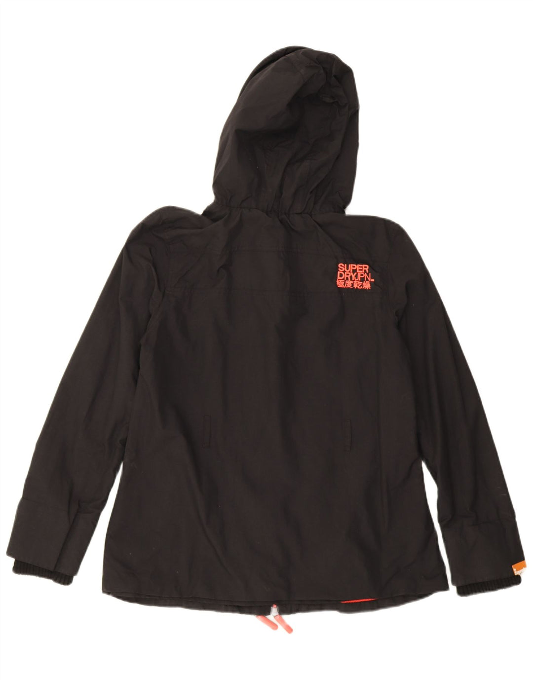Superdry ženska Windmac Graphic vjetrovka jakna UK 16 velika crna