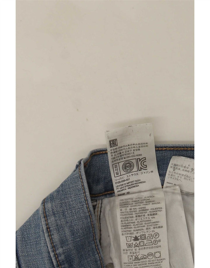 Levi's ženske uske traperice za mršavljenje W28 L32 plavi pamuk