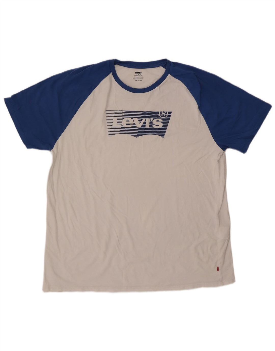 Levi's gornji dio majice s grafičkim motivima 2XL, bijele boje