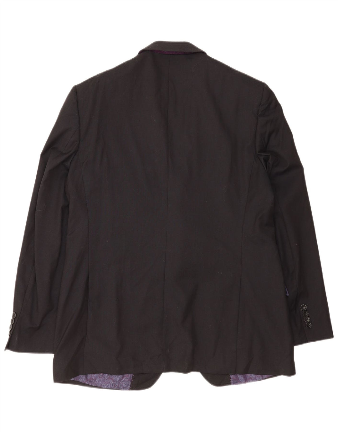 Marks & Spencer muška jakna sako s 2 gumba UK 42 XL crna vuna