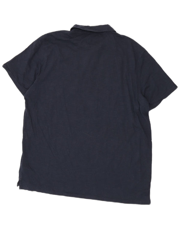 Mountain Warehouse muška polo majica 2XL tamnoplavi flekasti pamuk