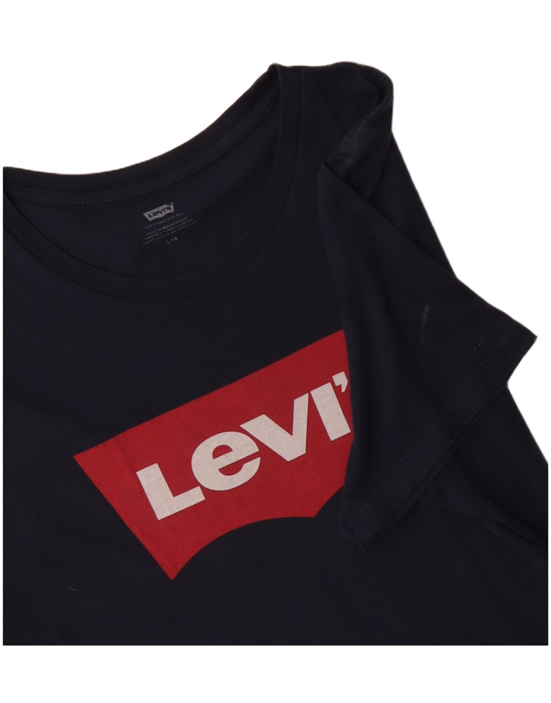 LEVI'S muška majica kratkih rukava s grafičkim motivima, veliki tamnoplavi pamuk