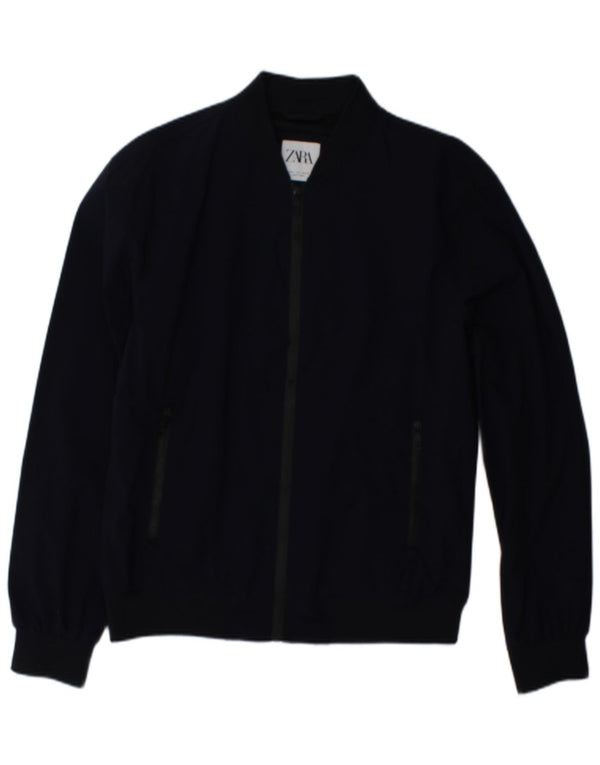 Zara muška bomber jakna UK 40 Large tamnoplava