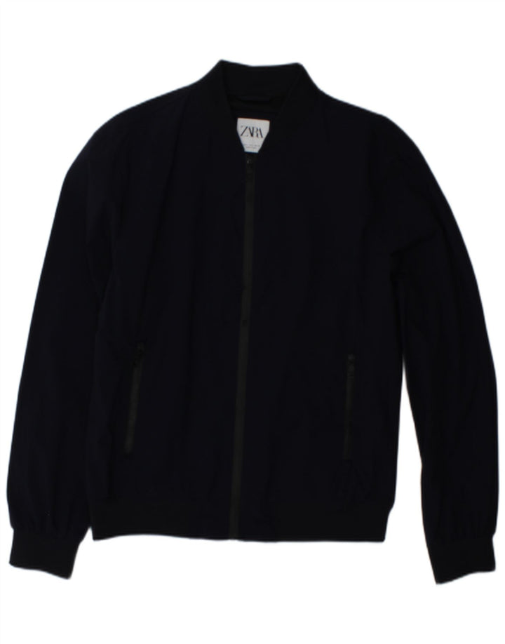 Zara muška bomber jakna UK 40 Large tamnoplava