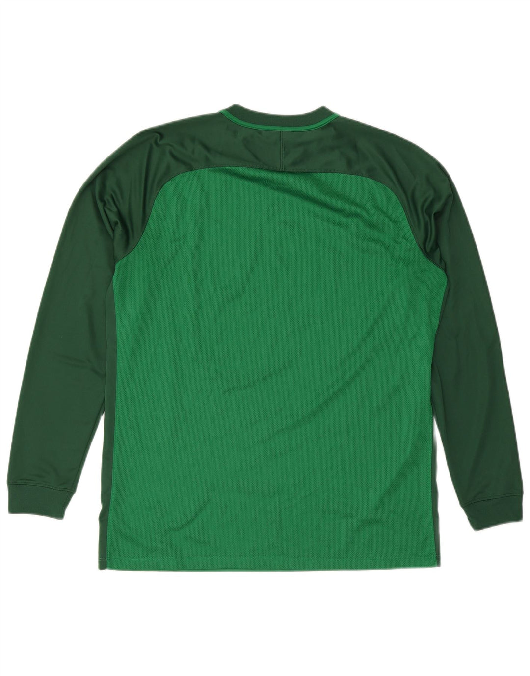 Nike Dri Fit majica s dugim rukavima XL u bloku zelene boje