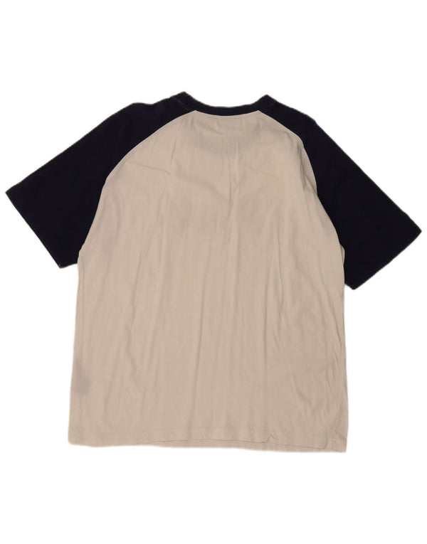 FILA Muška majica kratkih rukava s grafičkim motivima Veliki bijeli pamuk u blokovima boja