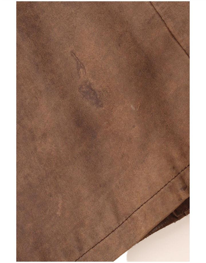 PIERCE ARROW muški kožni kaput EU 54 2XL smeđi