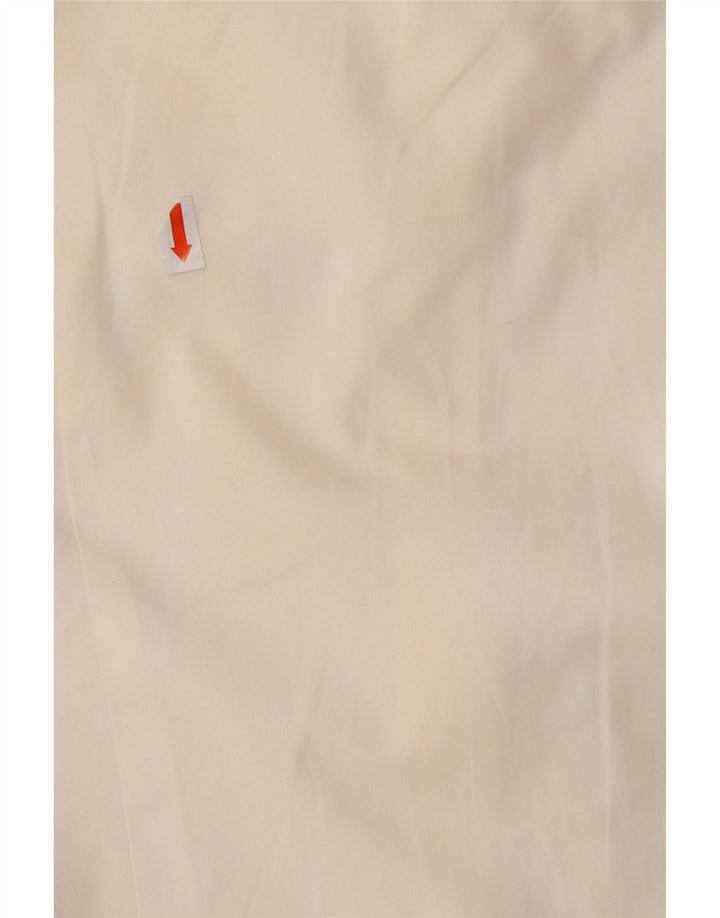 RALPH LAUREN Womens Shirt US 6 Medium White Cotton