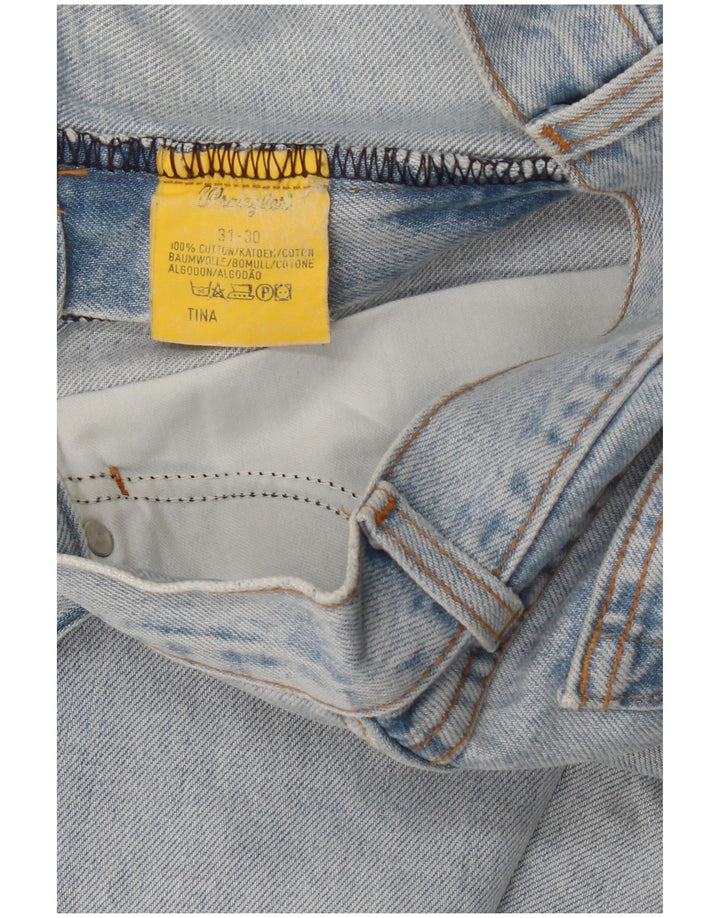 WRANGLER Muške traperice TIna Bootcut W31 L30 Plavi pamuk
