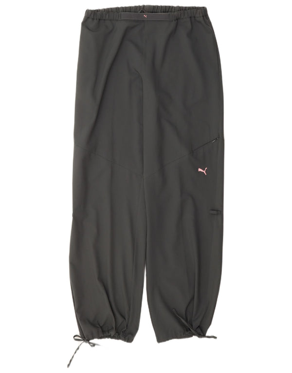 Puma ženske hlače za trenirku slobodnog kroja Joggers UK 14 veliki sivi poliester