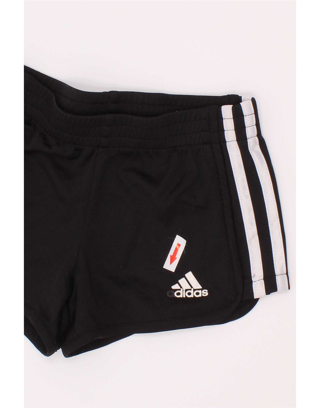 Adidas kratke sportske hlače za djevojčice 3-4 godine, crni poliester