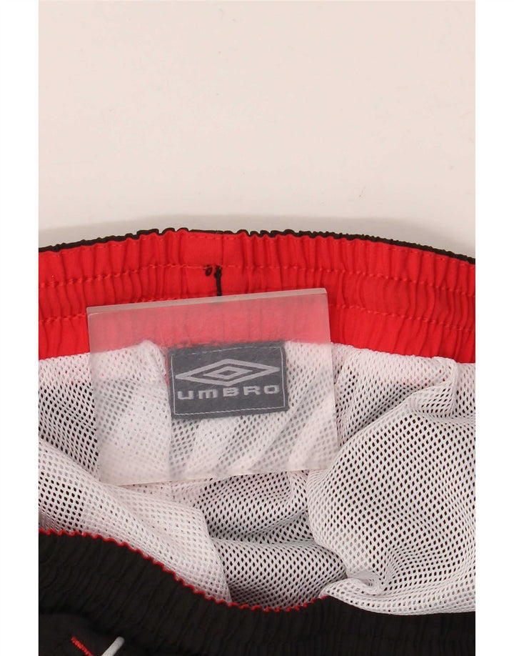 Umbro muške kratke hlače za plivanje s grafičkim motivima 2XL crni poliester