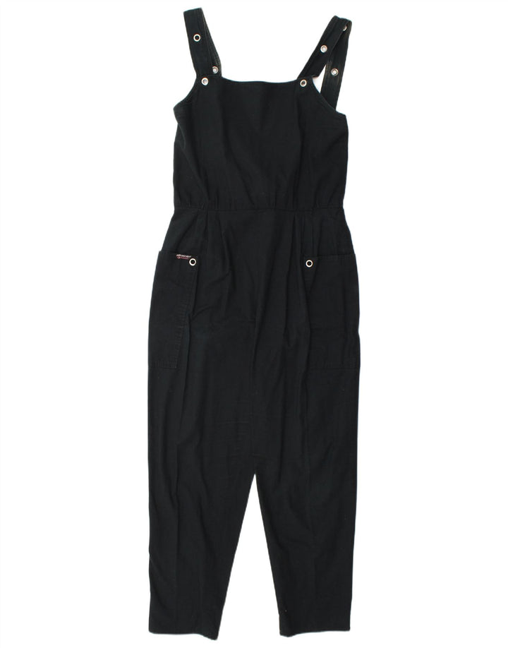 VINTAGE ženske hlače Dungerees male W26 L23 crne