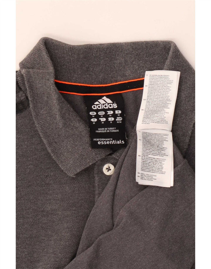 Adidas muška polo majica Climalite srednje siva pamuk
