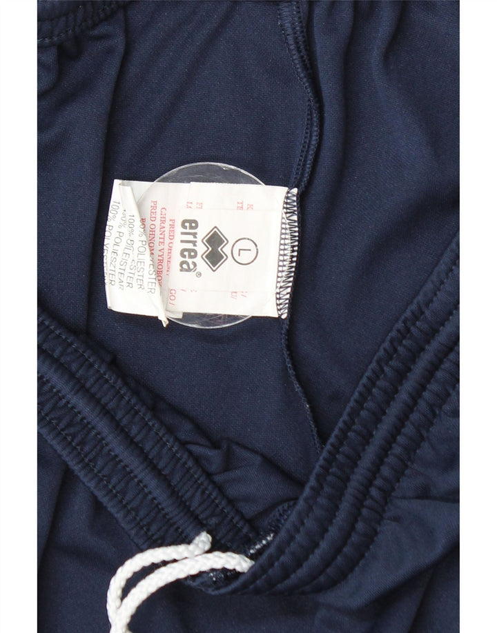 Errea muške sportske kratke hlače velike tamnoplave poliesterske boje