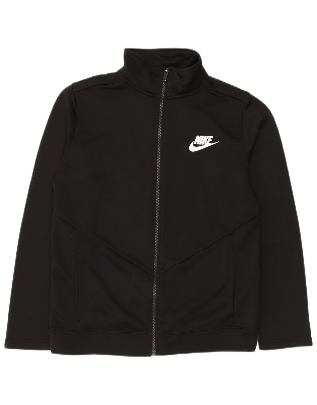 Nike Boys Trenirka Gornja jakna 13-14 godina XL crni poliester