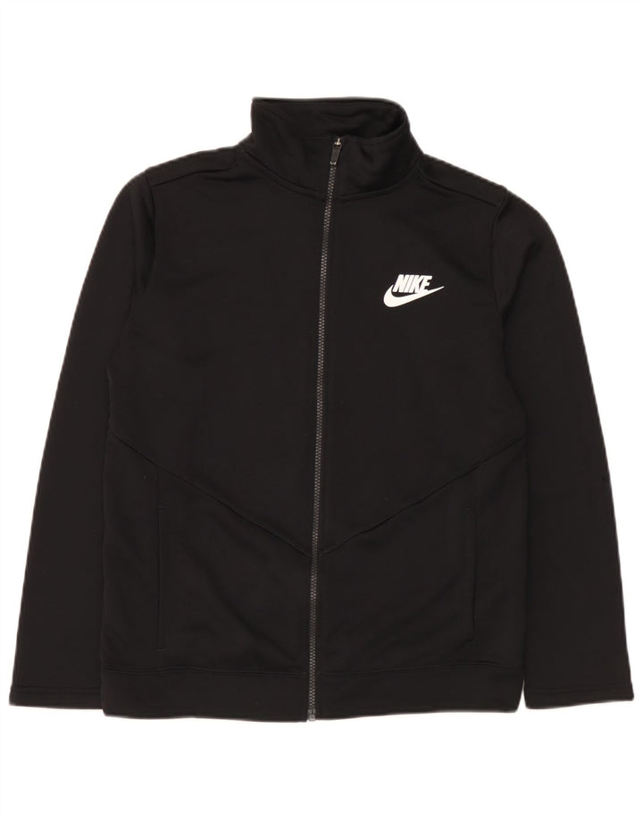 Nike Boys Trenirka Gornja jakna 13-14 godina XL crni poliester