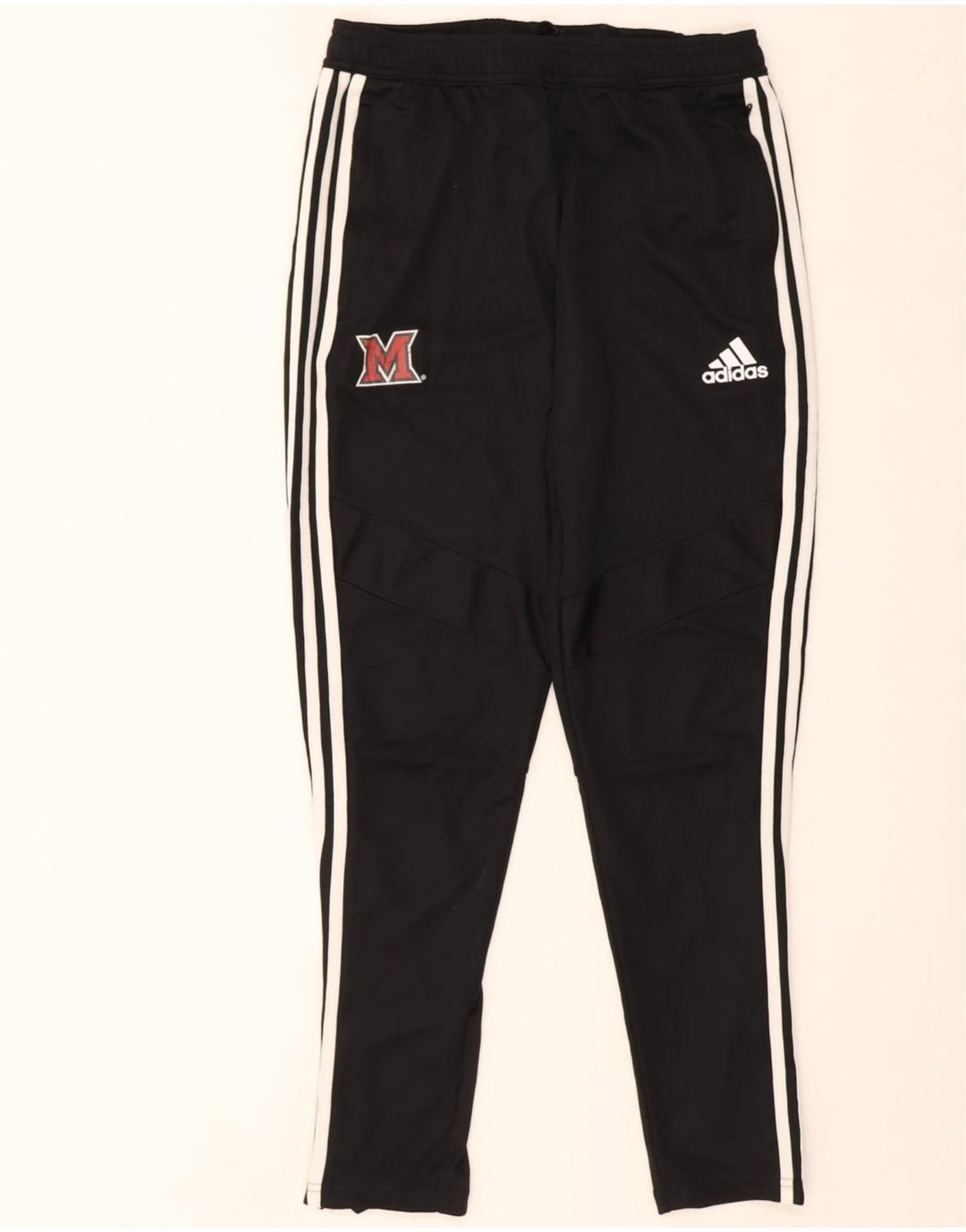 Adidas muške Aeroready hlače za trenirku UK 14 Srednji crni poliester
